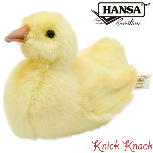HANSA アヒル 仔 BH3720 ハンサ リアル 動物 ぬいぐるみ グッズ 雑貨 置物 オブジェ インテリア とり 鳥