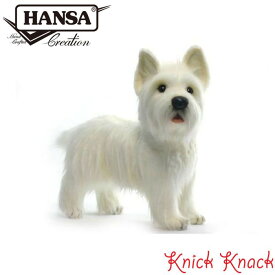 【送料無料】HANSA ハンサ ウェストハイランドテリア ぬいぐるみ BH4567 いぬ 犬 リアル かわいい 動物