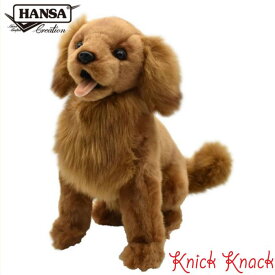【送料無料】HANSA ハンサ ゴールデンレトリバー ぬいぐるみ BH6184 いぬ 犬 リアル かわいい 動物