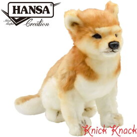 【送料無料】HANSA 柴犬 BH6341　ハンサ リアル 動物 ぬいぐるみ シバイヌ