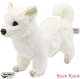 【送料無料】HANSA 北海道犬 BH6342　ハンサ リアル 動物 ぬいぐるみ ホッカイドウイヌ