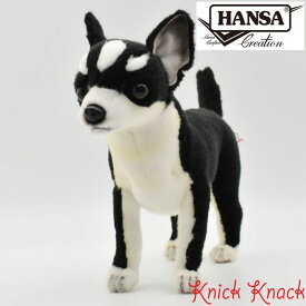 【送料無料】HANSA ハンサ チワワ ブラック ぬいぐるみ BH6367 いぬ 犬 リアル かわいい 動物