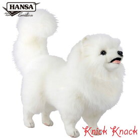 【送料無料】HANSA ハンサ ポメラニアン ぬいぐるみ BH7324 いぬ 犬 リアル かわいい 動物