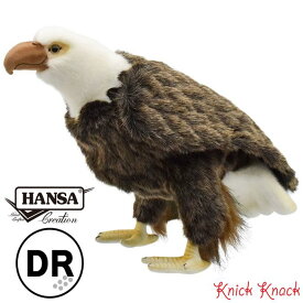 【送料無料】HANSA イーグル ゴルフ ヘッドカバー ドライバー DR BH8344　ハンサ リアル 動物 ぬいぐるみ グッズ 雑貨 白頭鷲 ハクトウワシ 鳥 とり