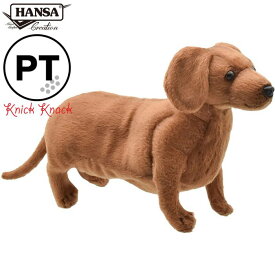 HANSA ダックスフンド ショートヘア ゴルフ ヘッドカバー パター PT BH8346　ハンサ リアル 動物 いぬ 犬