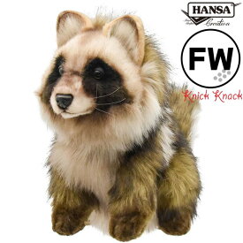 HANSA タヌキ ゴルフ ヘッドカバー フェアウェイウッド FW BH8497　ハンサ リアル 動物 ぬいぐるみ グッズ 雑貨 狸