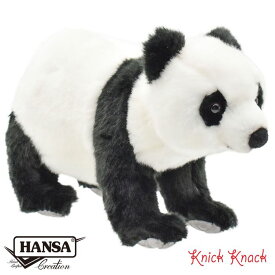 HANSA ハンサ ジャイアントパンダ ぬいぐるみ BH6056 大熊猫 リアル かわいい 動物