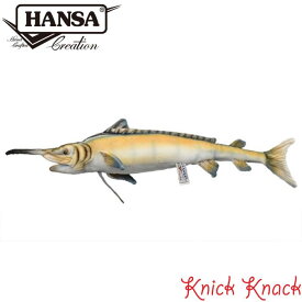 【送料無料】HANSA クロカジキ BH6051　ハンサ リアル 動物 ぬいぐるみ グッズ 雑貨 置物 オブジェ インテリア 黒梶木 魚 さかな