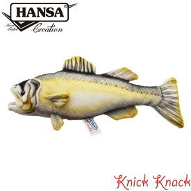 HANSA シーバス BH6052　ハンサ リアル 動物 ぬいぐるみ かわいい グッズ 雑貨 置物 オブジェ インテリア 魚 さかな