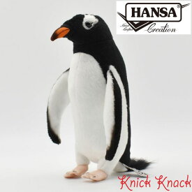 HANSA ジェンツーペンギン BH7081　ハンサ リアル 動物 ぬいぐるみ