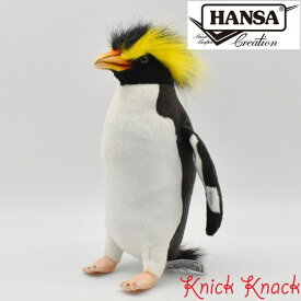 HANSA ハンサ イワトビペンギン ぬいぐるみ BH7097 リアル かわいい 動物