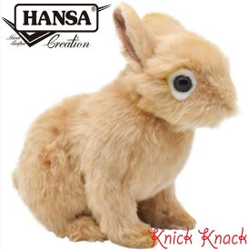 HANSA ハンサ ネザーランドドワーフ ぬいぐるみ BH7022 ウサギ 兎 リアル かわいい 動物