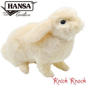 【送料無料】HANSA ハンサ ホーランドロップ ぬいぐるみ BH7024 ウサギ 兎 リアル かわいい 動物