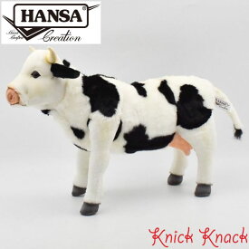 【送料無料】HANSA ハンサ ウシ メス ぬいぐるみ BH4775 牛 リアル かわいい 動物
