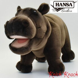 【送料無料】HANSA ハンサ カバ ぬいぐるみ BH2888 河馬 リアル かわいい 動物