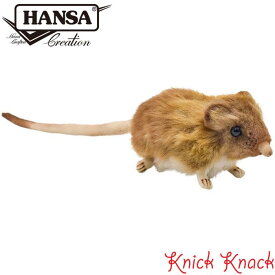 HANSA ハンサ ハネジネズミ ぬいぐるみ BH7233 跳地鼠 リアル かわいい 動物