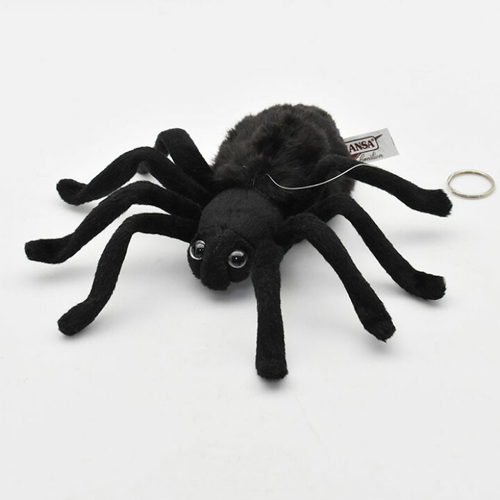 楽天市場 リアル動物ぬいぐるみ Hansa ハンサ ブラックタランチュラ クモ 虫 4729 かわいい サプライズ 動物 置物 おすすめ プレゼント プチギフト 誕生日 お祝い クリスマス 父の日 バレンタインデー ホワイトデー 母の日 敬老の日 ニックナック