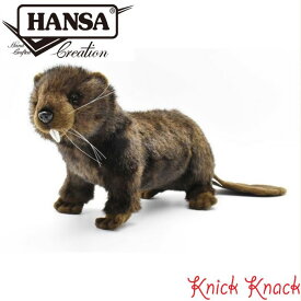 【送料無料】HANSA ハンサ ビーバー ぬいぐるみ BH4274 リアル かわいい 動物