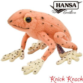 HANSA ハンサ イチゴヤドクガエル ぬいぐるみ BH5221 苺矢毒蛙 かえる リアル かわいい 動物