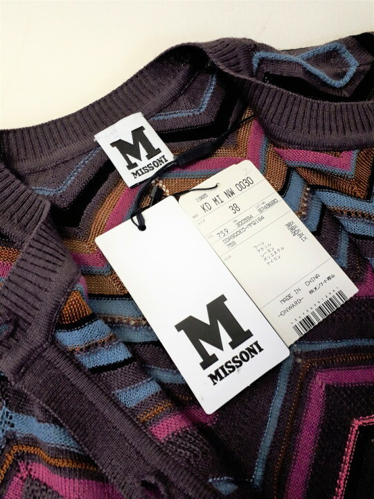 楽天市場】NEW タグ付き新品未使用品 ミッソーニ【MISSONI  
