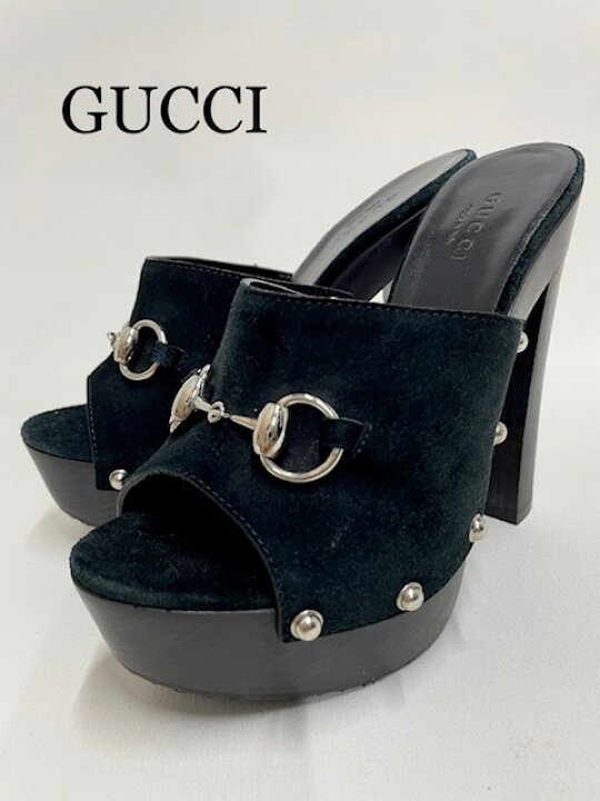 楽天市場】ランクS グッチ 【GUCCI】ホースビットサンダル サイズ 35 