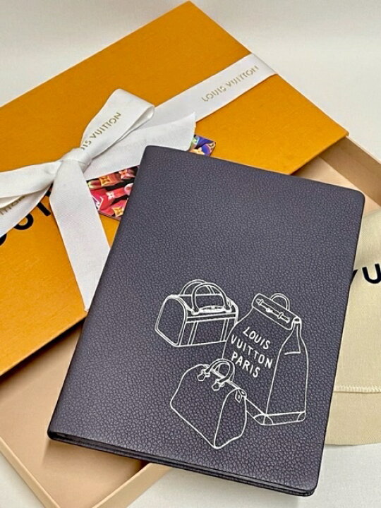 楽天市場】ルイヴィトン【Louis Vuitton】ノベルティ ーノート レザー  