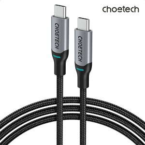y[֑zCHOETECH USB CP[u,Type C to Type C P[u,PDP[uy PDΉ 100W/5A}[d 1.8m zϋviC҂ MacBookAHuawei MatebookAiPad Pro(2018/2020)AXperiaAGalaxytype c@Ή