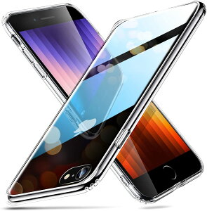 �y���[���֑��������zESR iPhone SE �P�[�X 2022 iPhone SE��3����/��2���� iPhone SE3/SE2 iPhone8 7�Ή� �K���X�P�[�X ���ς��ɂ��� ���� 9H�w�� �X�g���b�v�z�[���t�� ���ɋ��� �����K���X �Ռ��z�� �_��