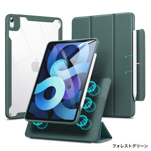 �y�������K�i�z�y���[���֑��������zESR iPad Air 13/11�C���`�P�[�X M4/M3/M2�i2026/2025/2024�jAir /stretch10.9 ��5/4����i2022/2020�jiPad Pro 11 ��1����Ή� �n�C�u���b�h�P�[�X ���O���}�O�l�b�g�J�o�[