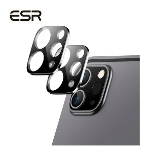 y[֑zESR JtB iPad Pro13 M5/M4 12.9/11C` (2025/2024/2022/2021/2020) Ή 9H KXYی h~ HDNeB 3D tJo[ 2 ESR Camera Lens Screen Protector for iPa