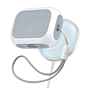 ESR AirPods Pro 2 Ή P[X HaloLock MagSafe Ή AirPods Pro P[X (2022) pnCubhی@ESR Orbit Hybrid Case with HaloLock for AirPods Pro 1/2 GenyKizB0BB2Q4S3V