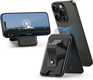 ESR MagSafe Ή J[hP[X uTvtΉ HaloLock GeoEHbgX^h MagSafeEHbg \ȃX^ht EHbggbJ[ iPhone 16/16Plus/16Pro/16Pro Max/15/14/13/12V[YΉ 13