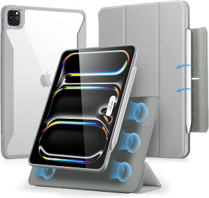 ESR iPad Pro 13 / 11C` P[X M5(2025)AM4 i2024jp Pencilz_[t O\}OlbgJo[ cu/uX^h Pencil Pro/USB-CSΉ Rebound 360V[Y ESR Rebound Hybrid 360 iPad Pro 