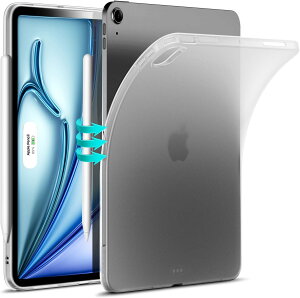 ESR iPad Air 11C` P[X M3/M2 (2025/2024)AiPad Air 5/4 P[X(2022/2020)p Xy ωϐ wʃJo[ Pencil Pro/USB-CΉ ZeroV[Y@ESR Project Zero iPad Air 11 M3 M2yKiz