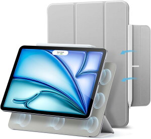 ESR iPad Air 11 13C` P[X (M3/M2A2025/2024) iPad Pro 12.9 P[X 6/5/4(2022/2021/2020)p ̓}OlbgzAXȎO܂X^hP[XAPencil Pro/USB-CSΉAEFCN/X