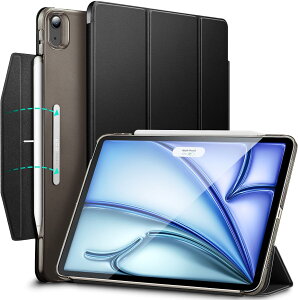 ESR iPad Air 13/ 11C` P[X M3/M2 (2025/2024)p O܂X}[gP[X Pencil PrõyAOE[dΉ ߋt ESR Ascend Trifold iPad Air 13/11 M3/M2 iPad Pro 12.9 6/5(2022/2022)yKiz
