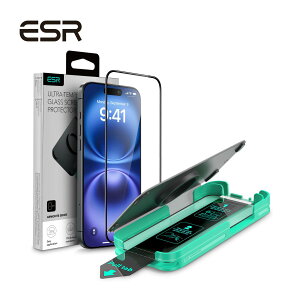 ESR iPhone 16/15 / 16 Plus / 16 Pro / 16 Pro Max Armorite یtB בϐ50kg ^t KX tȒPt[ ESR Armorite Screen ProtectoryKiz
