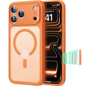 ESR iPhone 17/17 Pro / 17Pro Max / Air MagSafe�Ή� �ČRMIL�K�i�̕ی� �J�����R���g���[���{�^���J�o�[�t�� ���C�X�}�z�P�[�X ���h�~�w�� �N���A ESR Classic �n�C�u���b�h�P�[�X (HaloLock) -�y�������K�i�z