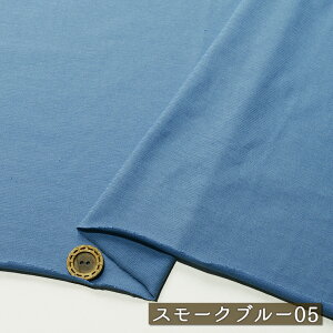 【ニット生地 無地/全7色】サラッとした強撚天竺ニット 綿100% 夏におすすめ 幅150cm 透け感やや有 シャリ感若干あり 横方向に伸びるテンション中のニット やや丸まりやすい 涼しい 天竺 ジ