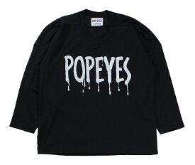 POP EYES [-FUNNY MONSTERS CLUB JERSEY- BLK size.M,L,XL,XXL]