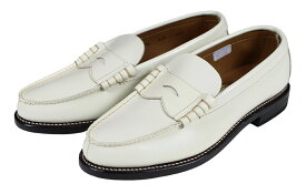 REGAL × GLAD HAND [-COIN LOAFERS SHOES - MEN'S- WHITE size.26,26.5,27,27.5,28]