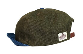 Mighty Shine [-BRIDGE CAP / 2tone- KHAKI + BLUE]