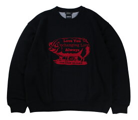 UNCHANGING LOVE × CRESPI [-UCL SP W-FACE SWEAT SHIRT- BLK size.S,M,L]