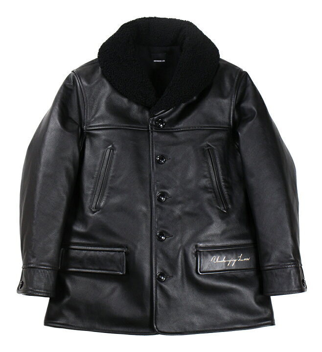 楽天市場】UNCHANGING LOVE [-UCL GOOD RICH LEATHER COAT- BLK size.M 