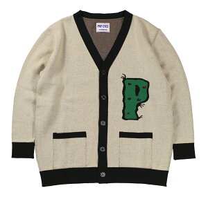 POP EYES [-PPE MONSTER TATTOO CARDIGAN- IVY size.M,L,XL]