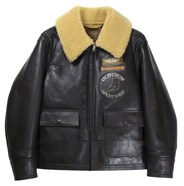 楽天市場】OLD CROW [-OLDROD B - JACKET- BLACK size.S,M,L,XL 