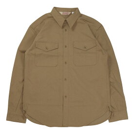 TROPHY CLOTHING [-Safari Shirt- Beige size.14,15,16,17]