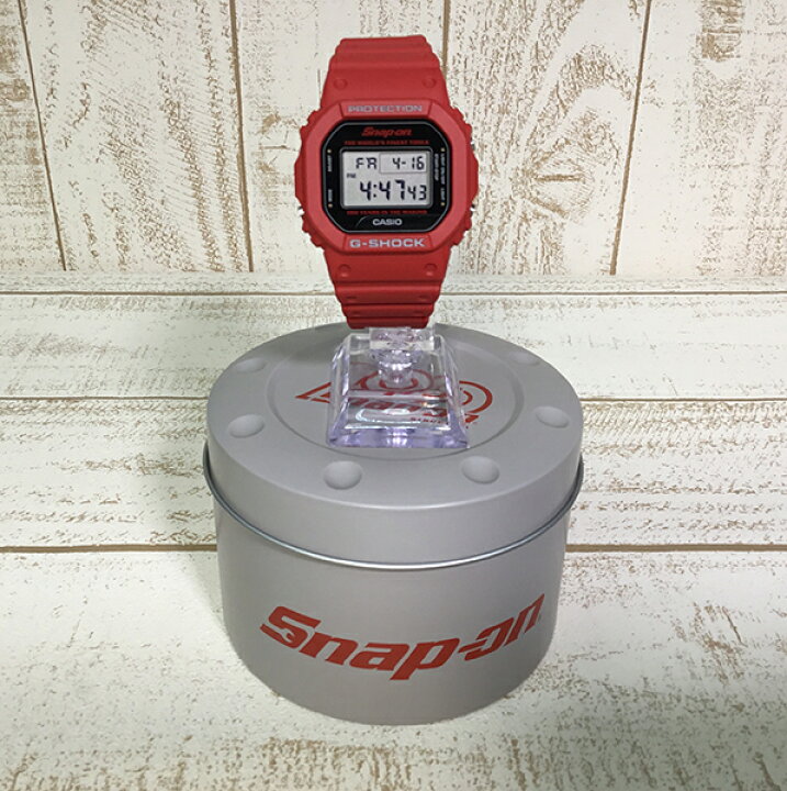 楽天市場】【中古】CASIO G-SHOCK × SNAP-ON 100TH CAS060GS 100周年  