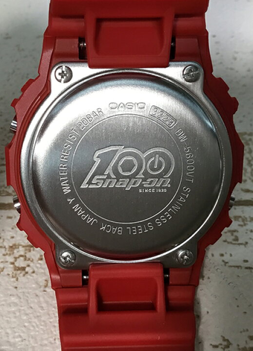 楽天市場】【中古】CASIO G-SHOCK × SNAP-ON 100TH CAS060GS 100周年 
