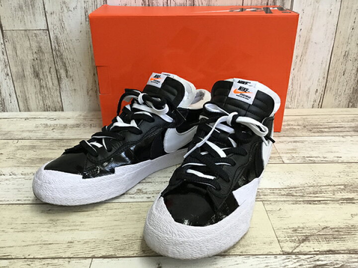 楽天市場】【中古】SACAI × NIKE BLAZER LOW DM6443-001 サカイ ナイキ  